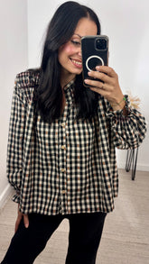 Camisa Vichy Detalles